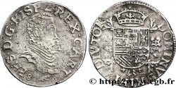 PAYS-BAS ESPAGNOLS - COMTÉ D ARTOIS - PHILIPPE II D ESPAGNE Demi-écu Philippe