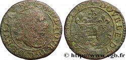 PRINCIPAUTY OF SEDAN - FREDERIC-MAURICE OF LA TOUR D AUVERGNE Double tournois, type 14 (grande collerette/petite tour en haut du champ)