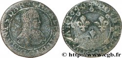 ARDENNES - PRINCIPAUTÉ SOUVERAINE D ARCHES-CHARLEVILLE - CHARLES II DE GONZAGUE Doubles tournois, type 21