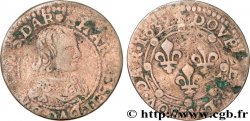 ARDENNES - PRINCIPAUTÉ SOUVERAINE D ARCHES-CHARLEVILLE - CHARLES II DE GONZAGUE Double tournois, type 22