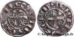NIVERNAIS - COMTÉ DE NEVERS - MAHAUT II Denier