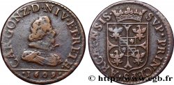 ARDENNES - PRINCIPALITY OF ARCHES-CHARLEVILLE - CHARLES I GONZAGA Liard, type 2B