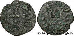 PROVENCE - COUNTY OF PROVENCE - CHARLES II OF ANJOU Denier tournois d’Avignon, 2e type