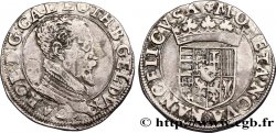 LORRAINE - DUCHÉ DE LORRAINE - CHARLES III LE GRAND DUC Teston, buste vieilli, col plat TTB+