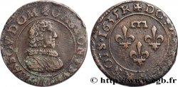 DOMBES - PRINCIPAUTÉ DE DOMBES - GASTON D ORLÉANS Double tournois, type 8