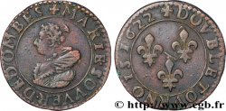 DOMBES - PRINCIPAUTÉ DE DOMBES - MARIE DE BOURBON-MONTPENSIER Double tournois