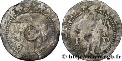 ROUSSILLON - VILLE DE PERPIGNAN - PHILIPPE II D ESPAGNE Double sol de billon