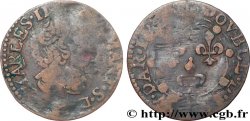 ARDENNES - PRINCIPALITY OF ARCHES-CHARLEVILLE - CHARLES II GONZAGA Double tournois, type 23