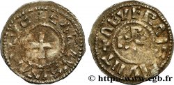 NIVERNAIS - COUNTY OF NEVERS - COINAGE IMMOBILIZED IN THE NAME OF CHARLES II THE BALD Denier