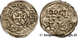 POITOU - COUNTY OF POITOU - COINAGE IMMOBILIZED IN THE NAME OF CHARLES II THE BALD Obole