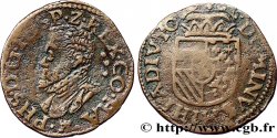 PAYS-BAS ESPAGNOLS - COMTÉ DE HAINAUT - PHILIPPE II D ESPAGNE Demi-liard ou gigot