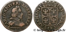 ARDENNES - PRINCIPAUTY OF ARCHES-CHARLEVILLE - CHARLES I OF GONZAGUE Liard, type 3B