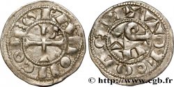 LANGUEDOC - COMTÉ DE TOULOUSE - RAYMOND V, RAYMOND VI OU RAYMOND VII Obole ou demi-raimondin