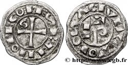 LANGUEDOC - COMTÉ DE TOULOUSE - RAYMOND V, RAYMOND VI OU RAYMOND VII Obole ou demi-raimondin
