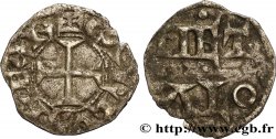POITOU - COUNTY OF POITOU - COINAGE IMMOBILIZED IN THE NAME OF CHARLES II THE BALD Obole