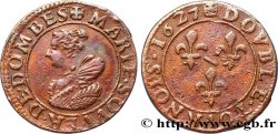 DOMBES - PRINCIPAUTÉ DE DOMBES - MARIE DE BOURBON-MONTPENSIER Double tournois