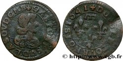 DOMBES - PRINCIPAUTÉ DE DOMBES - GASTON D ORLÉANS Double tournois, type 16
