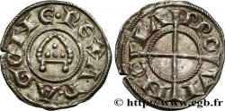 PROVENCE - COMTÉ DE PROVENCE - ALPHONSE Ier D ARAGON ET RAYMOND DE BOLLÈNE, archevêque d Arles Denier à la mitre