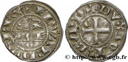 AQUITAINE - DUCHÉ D AQUITAINE - ÉDOUARD Ier  Obole au léopard, 1er type TTB