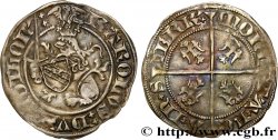LORRAINE - DUCHÉ DE LORRAINE - CHARLES II Gros au lion heaumé