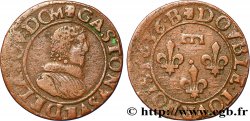 DOMBES - PRINCIPAUTÉ DE DOMBES - GASTON D ORLÉANS Double tournois, type 8