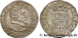 PRINCIPAUTY OF ORANGE - FREDERIC-HENRY OF NASSAU Teston, type II A-1 XF/AU