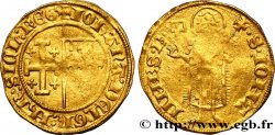 PROVENCE - COUNTY OF PROVENCE - JEANNE OF NAPOLY Florin d or à la chambre