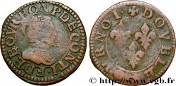 PRINCIPAUTÉ DE CHÂTEAU-REGNAULT - FRANÇOIS DE BOURBON-CONTI Double tournois, type 18