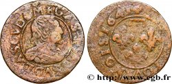 PRINCIPAUTY OF DOMBES - GASTON OF ORLEANS Double tournois, type 14