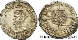 COUNTY OF BURGUNDY - PHILIPPE II OF SPAIN Petit blanc ou demi-carolus