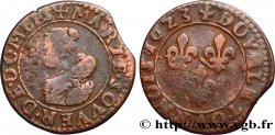 DOMBES - PRINCIPAUTÉ DE DOMBES - MARIE DE BOURBON-MONTPENSIER Double tournois