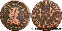 PRINCIPAUTY OF DOMBES - GASTON OF ORLEANS Double tournois, type 16