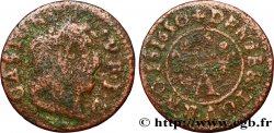 DOMBES - PRINCIPAUTÉ DE DOMBES - GASTON D ORLÉANS Denier tournois, type 10