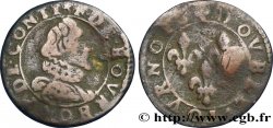 PRINCIPAUTÉ DE CHÂTEAU-REGNAULT - FRANÇOIS DE BOURBON-CONTI Double tournois, type 13