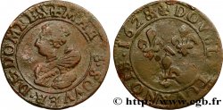 DOMBES - PRINCIPAUTÉ DE DOMBES - MARIE DE BOURBON-MONTPENSIER Double tournois
