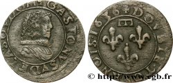 PRINCIPAUTY OF DOMBES - GASTON OF ORLEANS Double tournois, type 8