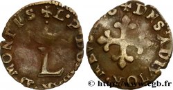 DOMBES - PRINCIPAUTÉ DE DOMBES - LOUIS II DE MONTPENSIER Liard à l L
