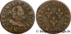 PRINCIPAUTY OF CHATEAU-REGNAULT - FRANCOIS OF BOURBON-CONTI Double tournois, type 15, buste A
