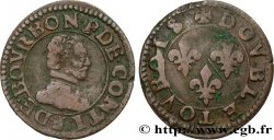 PRINCIPAUTY OF CHATEAU-REGNAULT - FRANCOIS OF BOURBON-CONTI Double tournois, type 18