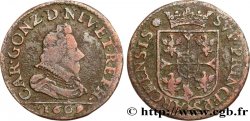 ARDENNES - PRINCIPAUTY OF ARCHES-CHARLEVILLE - CHARLES I OF GONZAGUE Liard, type 3