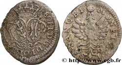 LORRAINE - DUCHÉ DE LORRAINE - LÉOPOLD Ier Pièce de 2 sous de billon