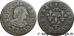 PRINCIPAUTY OF DOMBES - GASTON OF ORLEANS Double tournois, type 14