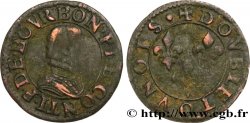 PRINCIPALITY OF CHATEAU-REGNAULT - FRANCIS OF BOURBON-CONTI Double tournois, type 18