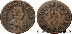 PRINCIPAUTY OF CHATEAU-REGNAULT - FRANCOIS OF BOURBON-CONTI Double tournois, type 18