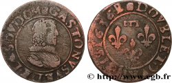 DOMBES - PRINCIPAUTÉ DE DOMBES - GASTON D ORLÉANS Double tournois, type 8