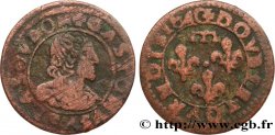 DOMBES - PRINCIPAUTÉ DE DOMBES - GASTON D ORLÉANS Double tournois, type 14
