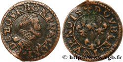 PRINCIPAUTÉ DE CHÂTEAU-REGNAULT - FRANÇOIS DE BOURBON-CONTI Double tournois, type 14, buste A