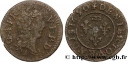 PRINCIPAUTY OF DOMBES - GASTON OF ORLEANS Denier tournois, type 9