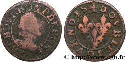 PRINCIPAUTÉ DE CHÂTEAU-REGNAULT - FRANÇOIS DE BOURBON-CONTI Double tournois, type 13