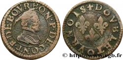 PRINCIPAUTY OF CHATEAU-REGNAULT - FRANCOIS OF BOURBON-CONTI Double tournois, type 18